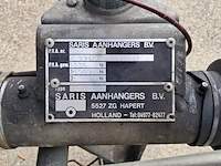 Enkelassige huifaanhangwagen, saris, h200 - afbeelding 11 van  19