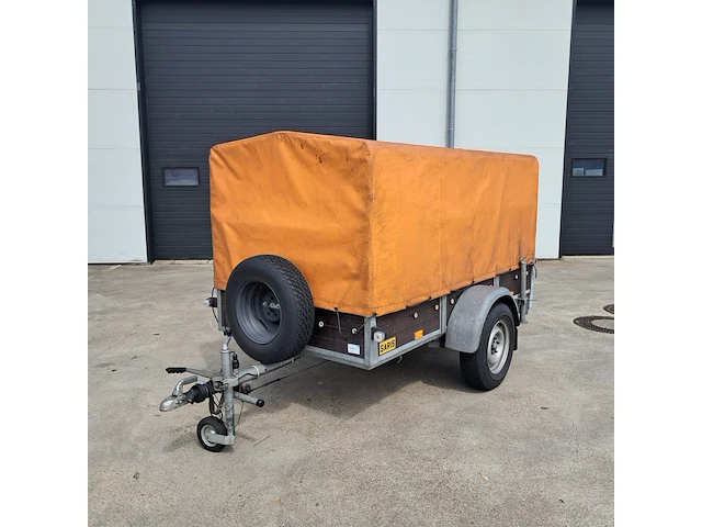 Enkelassige huifaanhangwagen, saris, h200 - afbeelding 1 van  19