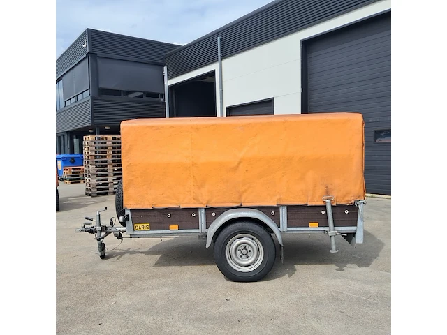 Enkelassige huifaanhangwagen, saris, h200 - afbeelding 12 van  19