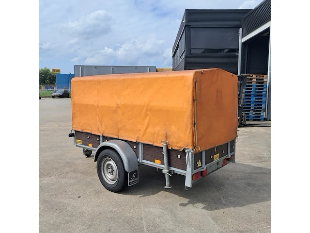 Enkelassige huifaanhangwagen, saris, h200 - afbeelding 13 van  19