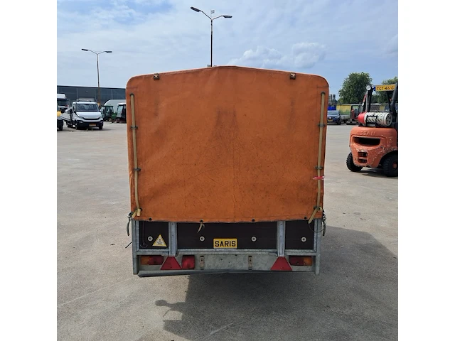 Enkelassige huifaanhangwagen, saris, h200 - afbeelding 14 van  19