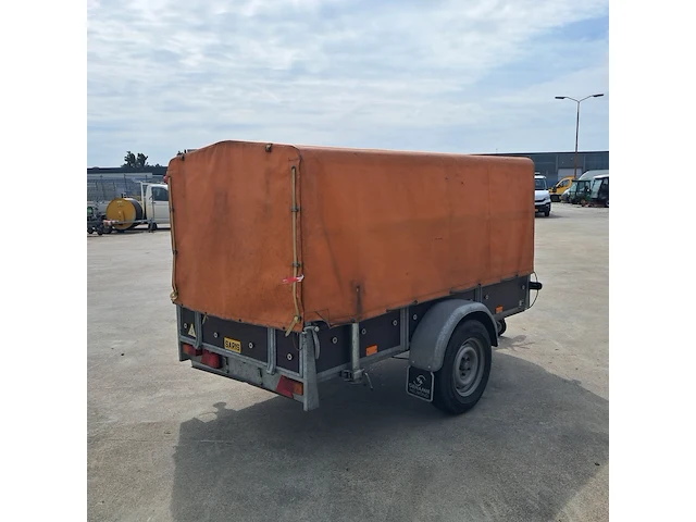 Enkelassige huifaanhangwagen, saris, h200 - afbeelding 15 van  19