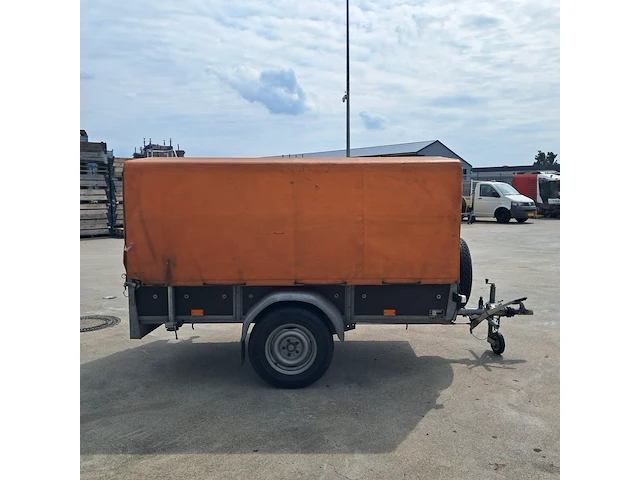 Enkelassige huifaanhangwagen, saris, h200 - afbeelding 16 van  19