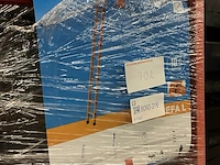 Enkele ladder met 10 sporten (glasvezelversterkte kunststof sporten) zarges, efa l 41253 - afbeelding 4 van  5