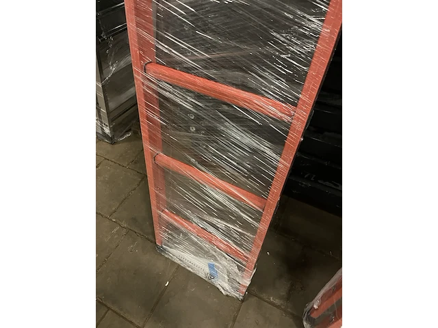 Enkele ladder met 10 sporten (glasvezelversterkte kunststof sporten) zarges, efa l 41253 - afbeelding 5 van  5
