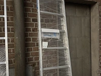 Enkele ladder met gefelste sporten 8 sporten zarges, stella l 41512 - afbeelding 2 van  3