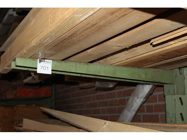 Enkelzijdige draagarmstelling vink lisse met 3x 3 armen met lengte 100 cm. hoogte 250 cm. let op: ophalen n... - afbeelding 1 van  4