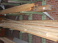 Enkelzijdige draagarmstelling vink lisse met 3x 3 armen met lengte 100 cm. hoogte 250 cm. let op: ophalen n... - afbeelding 2 van  4