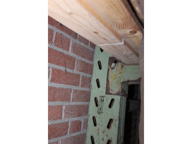 Enkelzijdige draagarmstelling vink lisse met 3x 3 armen met lengte 100 cm. hoogte 250 cm. let op: ophalen n... - afbeelding 4 van  4