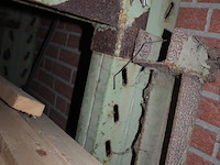 Enkelzijdige draagarmstelling vink lisse met 4x 5 armen met lengte 100 cm. hoogte 350 cm. let op: 2 armen o... - afbeelding 3 van  4