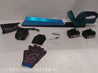 Enkelzijdige heggenschaar+opvangplaat/liniaalplaat sanderz, 2024 - afbeelding 1 van  8