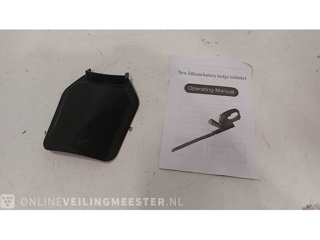 Enkelzijdige heggenschaar+opvangplaat/liniaalplaat sanderz, 2024 - afbeelding 6 van  8