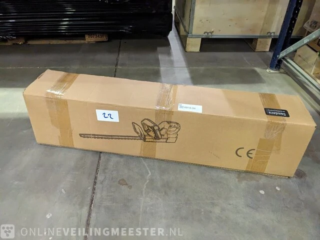 Enkelzijdige heggenschaar+opvangplaat/liniaalplaat sanderz, 2024 - afbeelding 8 van  8