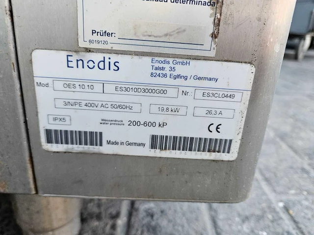 Enodis - oes 10.10 - combisteamer - afbeelding 5 van  5