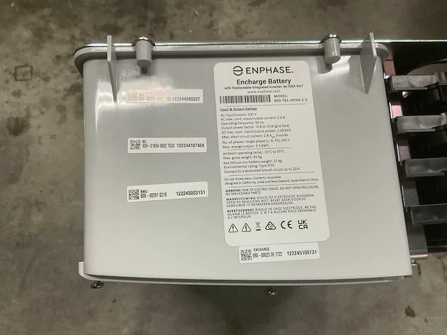 Enphase b03-t01-int00-1-2 batterijopslag - afbeelding 5 van  7