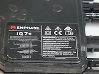 Enphase iq7+ omvormer - afbeelding 2 van  2