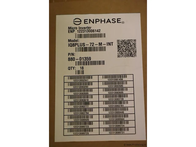 Enphase micro inverter/omvormer model iqplus-72-m-int | nieuw in doos - afbeelding 3 van  3