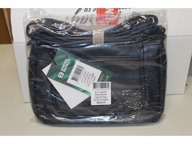 Enrico benetti 66787 emma navy 25x5,5x17 8714872401262 - afbeelding 1 van  3