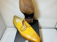Enrico piaceri - linnen leder lente schoenen 'custom made' - afbeelding 1 van  5
