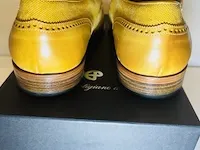 Enrico piaceri - linnen leder lente schoenen 'custom made' - afbeelding 5 van  5