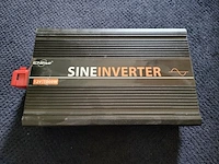 Enrise 12v-230v zuivere sinus omvormer - 1000w/2000w, enrise, zuivere sinus omvormer - 1000w/2000w, zwart - afbeelding 1 van  4