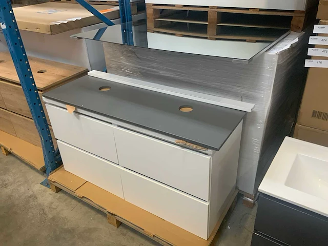 Ens bologna badmeubelset 120cm - afbeelding 1 van  6
