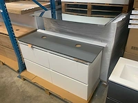 Ens bologna badmeubelset 120cm - afbeelding 1 van  6