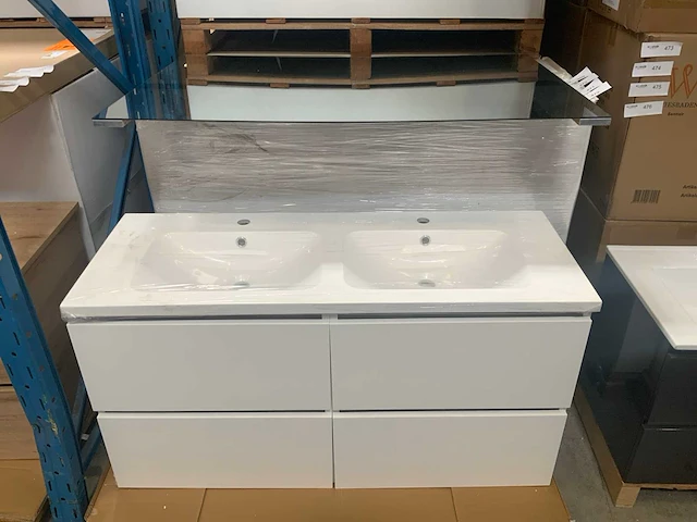Ens bologna badmeubelset 120cm - afbeelding 1 van  7