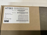 Entel ht583 draagbare uhf waterdichte radio - afbeelding 5 van  5