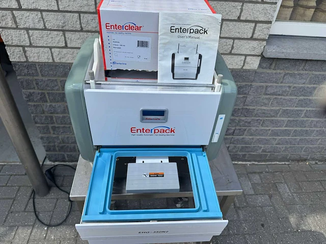Enterpack - ehq-350n2 - verpakkingsmachine / schalensealer - afbeelding 1 van  5