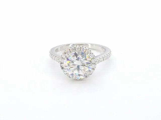 Entourage ring met briljanten - afbeelding 4 van  5
