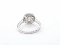 Entourage ring met briljanten - afbeelding 5 van  5