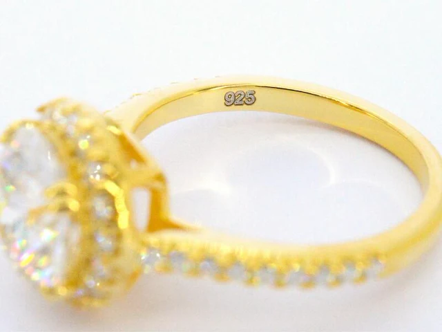 Entourage ring met briljanten - afbeelding 5 van  7
