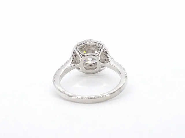 Entourage ring met briljanten - afbeelding 5 van  5
