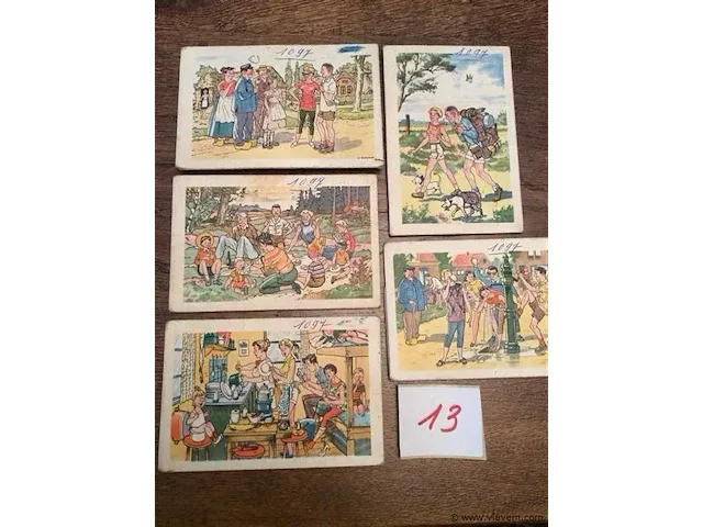 Enveloppen met puzzels - afbeelding 1 van  2