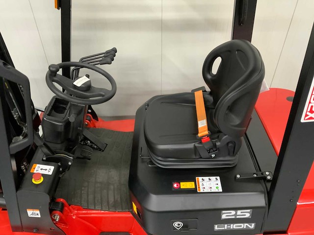 Ep - efl 252 x - 4.8m triplex, li-ion, free-lift, side-shift - vorkheftruck - afbeelding 2 van  32