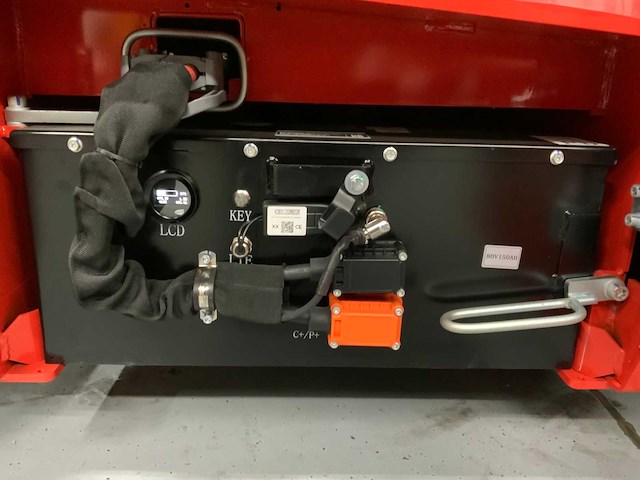 Ep - efl 252 x - 4.8m triplex, li-ion, free-lift, side-shift - vorkheftruck - afbeelding 22 van  32