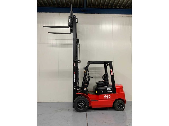 Ep - efl 252 x - 4.8m triplex, li-ion, free-lift, side-shift - vorkheftruck - afbeelding 32 van  32