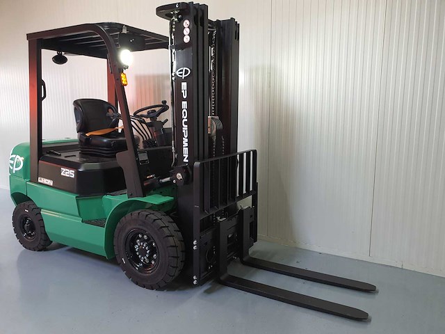 Ep - efxz-251 - 4,8 meter triplex, li-ion, free-lift, side-shift - vorkheftruck - afbeelding 19 van  19