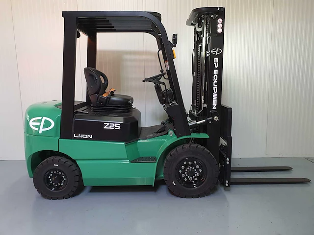 Ep - efxz-251 - 4,8 meter triplex, li-ion, free-lift, side-shift - vorkheftruck - afbeelding 10 van  19