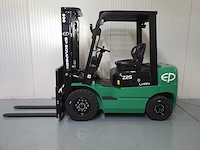 Ep - efxz-251 - 4,8 meter triplex, li-ion, free-lift, side-shift - vorkheftruck - afbeelding 2 van  19