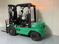Ep - efxz-301-h heftruck - 4,8 meter triplex, li-ion, free-lift, side-shift - vorkheftruck - afbeelding 3 van  19