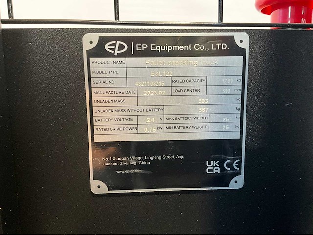 Ep - esl 122 3,6 meter - stapelaar - afbeelding 7 van  18