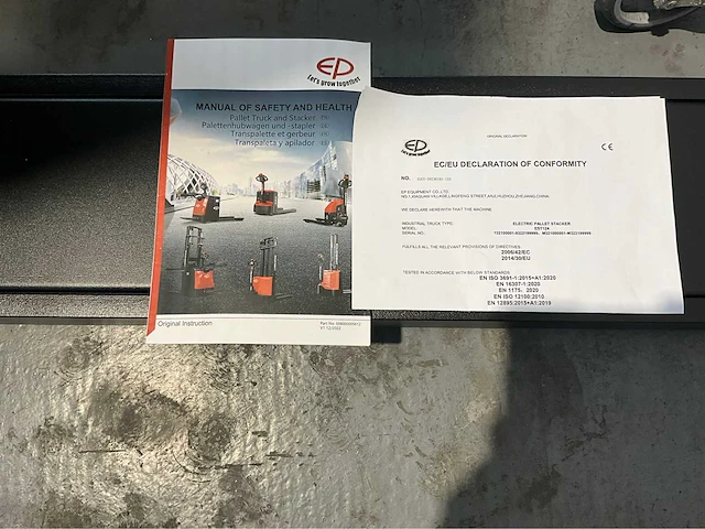 Ep - est 124 3,3 meter - stapelaar - afbeelding 5 van  14
