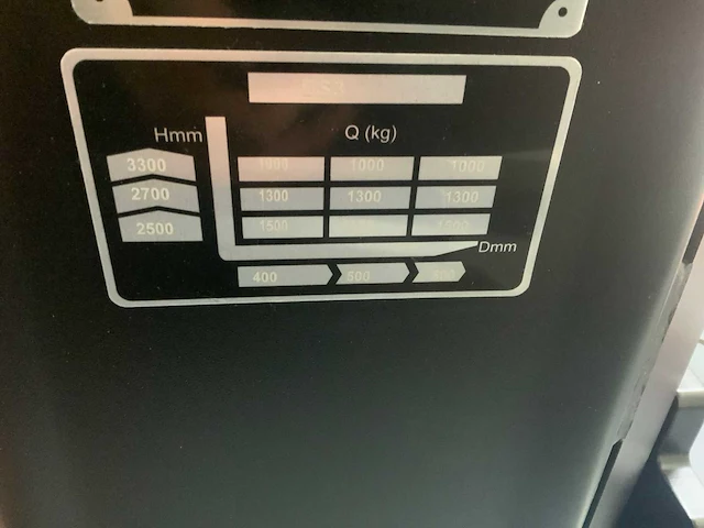 Ep - est 3,3 meter stapelaar, interne lader 2025 - afbeelding 7 van  15