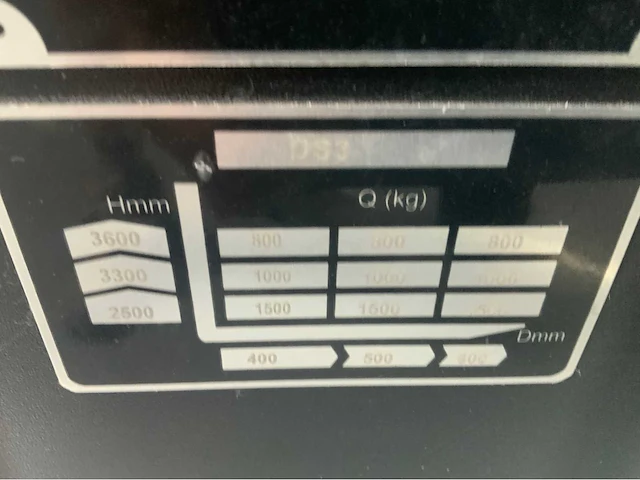 Ep - est 3,6 meter - stapelaar, interne lader - afbeelding 7 van  15