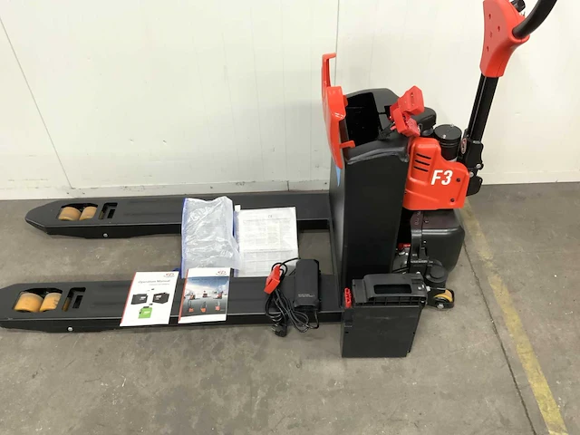 Ep - f3 + zwenkwielen - elektrische palletwagen, 1500 kg - afbeelding 6 van  15