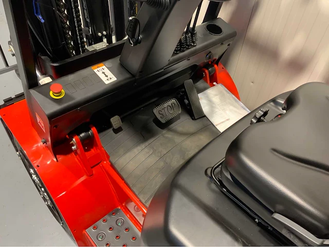 Ep 3500kg hefvermogen- 4.8 meter triplex, free-lift, side-shift vorkheftruck - afbeelding 3 van  14
