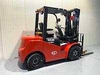 Ep 3500kg hefvermogen- 4.8 meter triplex, free-lift, side-shift vorkheftruck - afbeelding 9 van  14