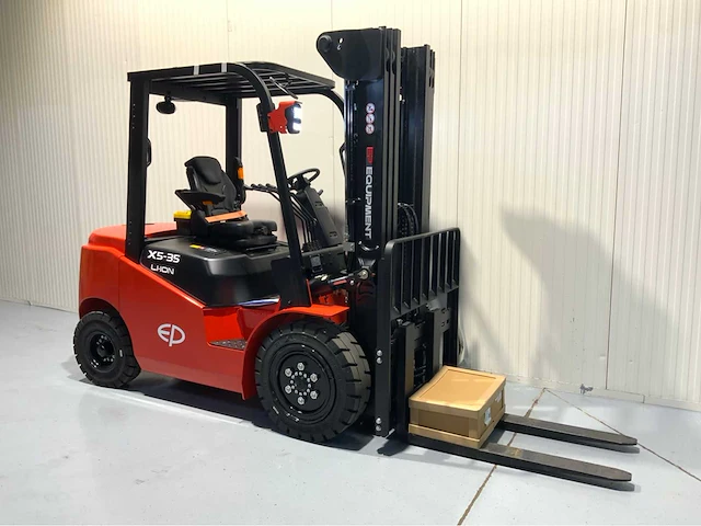 Ep 3500kg hefvermogen- 4.8 meter triplex, free-lift, side-shift vorkheftruck - afbeelding 11 van  14